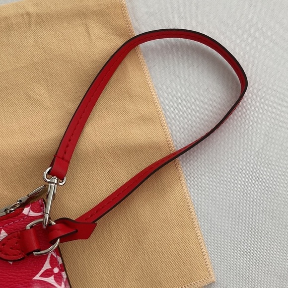 Nwot Louis Vuitton Escale Neverfull MM Pochette - Picture 9 of 10